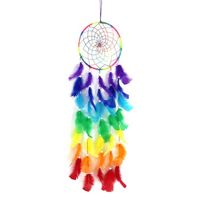 Ornament de decorare a mașinii cu pene violete, cu pene, pentru agățat pe perete