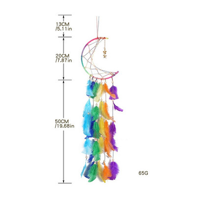 Ornament de decorare a mașinii cu pene violete, cu pene, pentru agățat pe perete