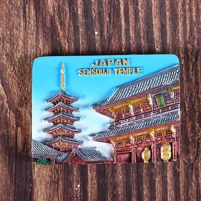 Korea tüdrukute kaart Jaapan arhitektuur Maldiivid 3d külmkapimagnet Hawaii rand Ameerika USA turismi suveniiride kollektsioon kingitus kodukaunistus