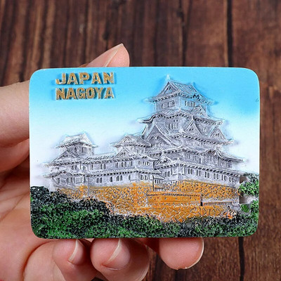 Korea tüdrukute kaart Jaapan arhitektuur Maldiivid 3d külmkapimagnet Hawaii rand Ameerika USA turismi suveniiride kollektsioon kingitus kodukaunistus