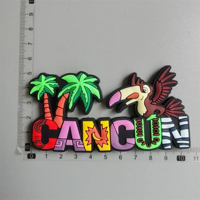 Mehhiko CANCUN turistide suveniirid Külmkapimagnetid Margaritaville Chichen Itza magnetilised külmikukleebised Kodukaunistamise kingitused