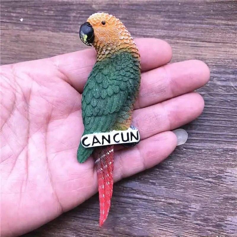 Mehhiko CANCUN turistide suveniirid Külmkapimagnetid Margaritaville Chichen Itza magnetilised külmikukleebised Kodukaunistamise kingitused