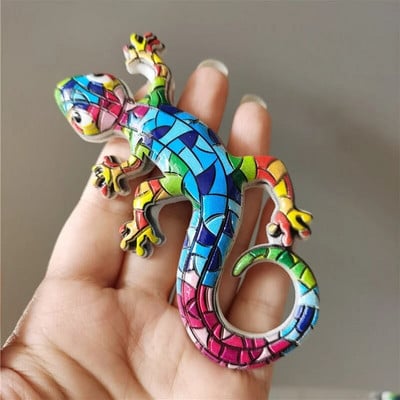 Hispaania Dominikaani Vabariik Turismimemoriaal Sisalik Geko Külmkapimagnet Kodusisustus Külmkapimagnet