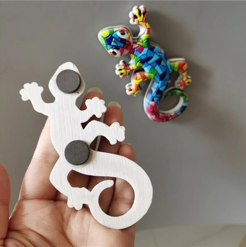 Hispaania Dominikaani Vabariik Turismimemoriaal Sisalik Geko Külmkapimagnet Kodusisustus Külmkapimagnet