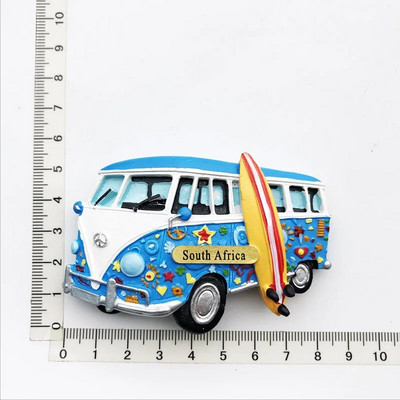 South Africa 3D Animal Tourist Souvenirs Fridge Magnet Refrigerator Αυτοκόλλητο Αφρικανική Μεγάλη Πέντε Ρητίνη ζωγραφισμένη χειροτεχνία Ιδέα δώρου