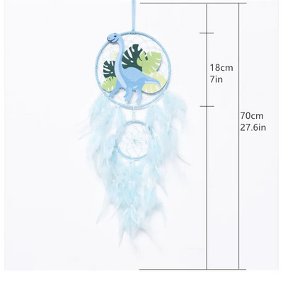 Ζώα Dinosaur Dream Catchers Διακόσμηση Παιδικό Δωμάτιο Crocodile Horse Catcher Στολίδια Κρεμάστρα τοίχου για αξεσουάρ σπιτιού