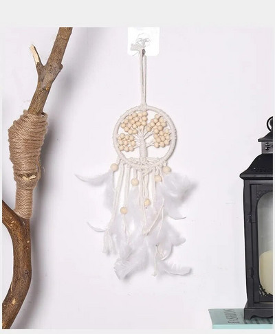 Meie soe unenägude püüdja elupuu disain põhjamaises stiilis seinale riputatud kaunistus käsitsi valmistatud loominguline lastele Magamistoa Elu Kodukaunistus