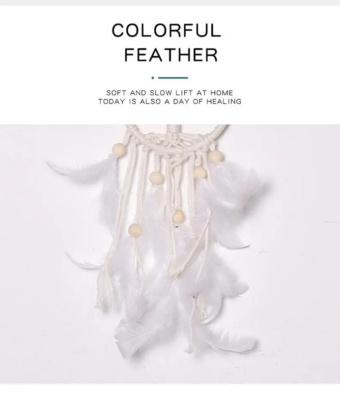 Meie soe unenägude püüdja elupuu disain põhjamaises stiilis seinale riputatud kaunistus käsitsi valmistatud loominguline lastele Magamistoa Elu Kodukaunistus