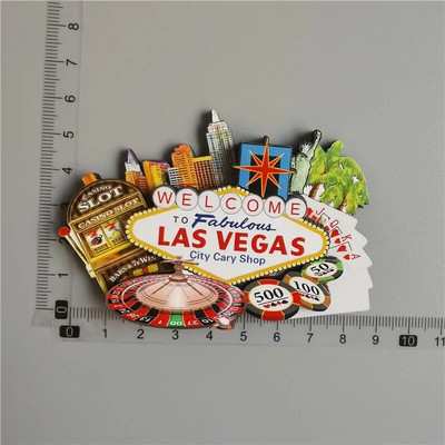 Drveni magnet za hladnjak Putni suvenir Sjedinjene Države Barcelona Rusija Kanada Tajland Danska Magnetna naljepnica za hladnjak