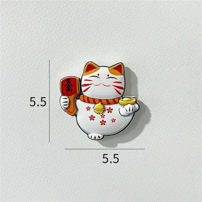 Magnet de frigider în stil chinezesc de Anul Nou chinezesc, desene animate festive dansul leului. Magnet de frigider din rășină creativ drăguț pentru decor acasă
