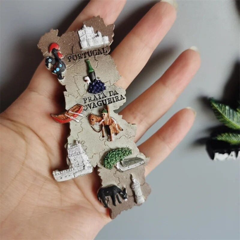 Külmkapimagnetite kleebis Portugal Šotimaa Amsterdam Rhoders Kreeka Iirimaa Leon HISPAANIA New Orleansi magnetkleebiste kollektsioon