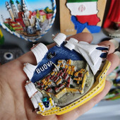 Balkans Μαυροβούνιο Μαγνήτες Ψυγείου Crna Gora Budva Τουρισμός Μνημείο Διακόσμηση Χειροτεχνία Μαγνητικό αυτοκόλλητο Δώρο Συλλογή διακόσμησης σπιτιού