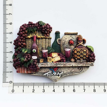 Τουρκία Τουρισμός Ψυγείο Μαγνήτες Αυτοκόλλητα Αλικαρνασσός Διακόσμηση κουζίνας σπιτιού Τρόφιμα Μαγνήτες Ψυγείου Μαγνήτες Ζωγραφική Χεριών Χειροτεχνία Δώρα