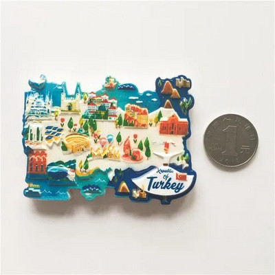 Vaatamisväärsused Külmkapimagnet Austraalia Kanada Austraalia Prantsusmaa Hongkong Wuhani magnetpandlaga käekingitus uus kodukaunistus