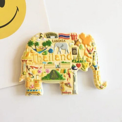 Vaatamisväärsused Külmkapimagnet Austraalia Kanada Austraalia Prantsusmaa Hongkong Wuhani magnetpandlaga käekingitus uus kodukaunistus