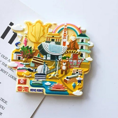 Vaatamisväärsused Külmkapimagnet Austraalia Kanada Austraalia Prantsusmaa Hongkong Wuhani magnetpandlaga käekingitus uus kodukaunistus