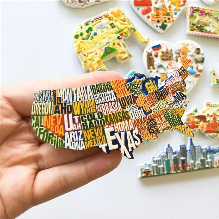 Vaatamisväärsused Külmkapimagnet Austraalia Kanada Austraalia Prantsusmaa Hongkong Wuhani magnetpandlaga käekingitus uus kodukaunistus