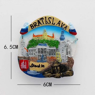 3D külmkapi magnetiga magnetkülmik Rooma Colosseum Dubai Slovakkia Iisrael Dubai Itaalia turismi suveniiride kodukaunistamise kleebis