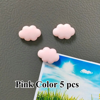 5 buc rășină nor 3 culori pentru frigider accesoriu de decorare a casei autocolant foto drăguț magneți de frigider decor