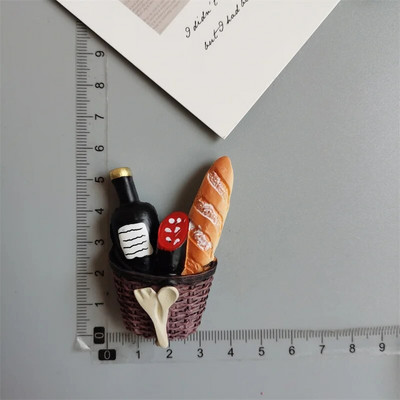 Bionic Food Fridge Magnets 3d Simulation Food Cute Refrigerator Magnetic Stickers for Photo Magnetic Sticker Διακόσμηση κουζίνας