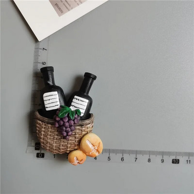 Bionic Food Fridge Magnets 3d Simulation Food Cute Refrigerator Magnetic Stickers for Photo Magnetic Sticker Διακόσμηση κουζίνας