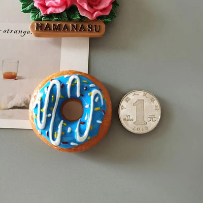 Bionic Food Fridge Magnets 3d Simulation Food Cute Refrigerator Magnetic Stickers for Photo Magnetic Sticker Διακόσμηση κουζίνας