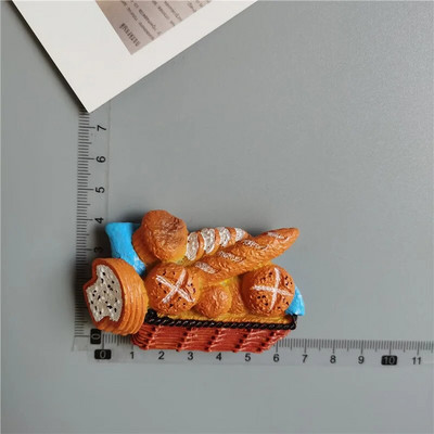 Bionic Food Fridge Magnets 3d Simulation Food Cute Refrigerator Magnetic Stickers for Photo Magnetic Sticker Διακόσμηση κουζίνας