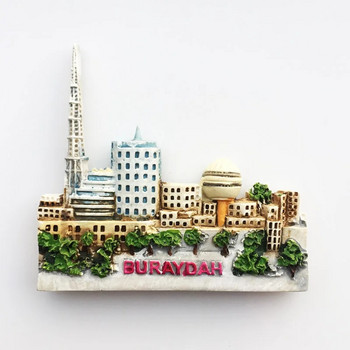 Азия Саудитска Арабия Туристически сувенири Занаяти Магнити за хладилник Магнит за хладилник Туристически сувенири Магнитни стикери
