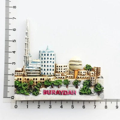 Azija Saudijska Arabija Turistički suveniri Rukotvorine Magneti za hladnjak Magnet za hladnjak Turistički suveniri Magnetske naljepnice