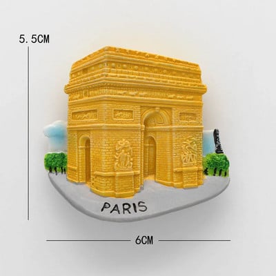 Magnet turistic Thailanda magneți 3d pentru frigider Italia magneți pentru frigider Paris Austria Singapore Franța frumos România cadou decor acasă