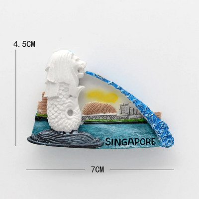 Magnet turistic Thailanda magneți 3d pentru frigider Italia magneți pentru frigider Paris Austria Singapore Franța frumos România cadou decor acasă