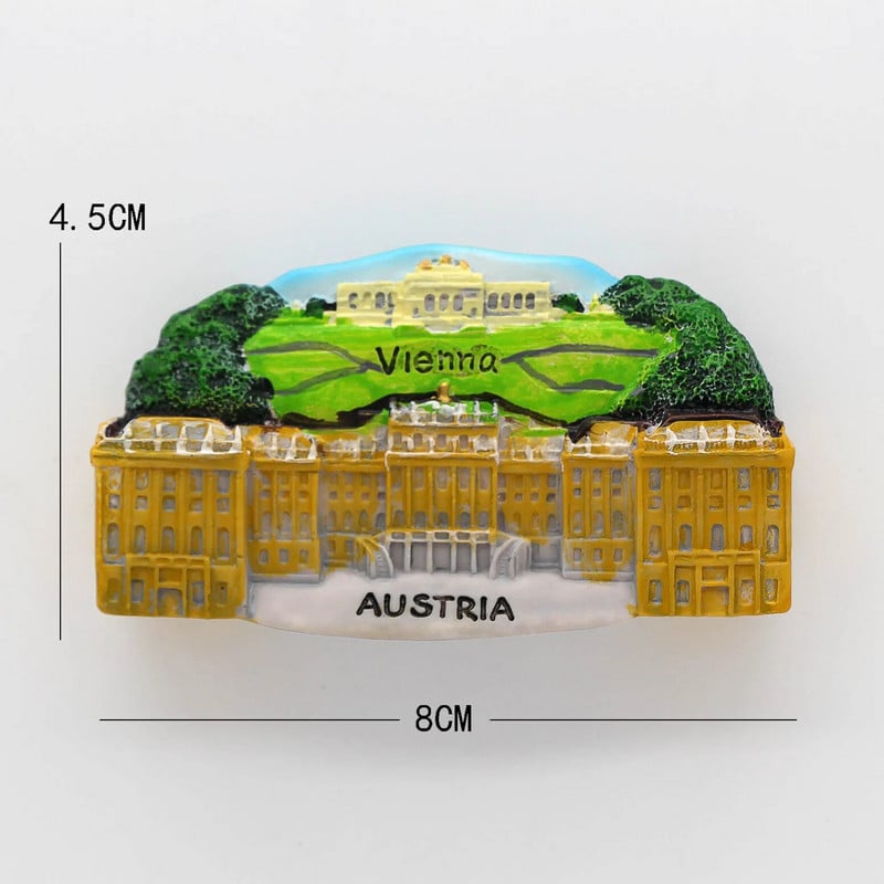 Magnet turistic Thailanda magneți 3d pentru frigider Italia magneți pentru frigider Paris Austria Singapore Franța frumos România cadou decor acasă