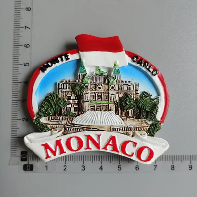 Magneti pentru frigider Monaco Croația Suedia Nepal Germania Franța Spania Kuweit World Tourist Suvenir Collection autocolante pentru frigider
