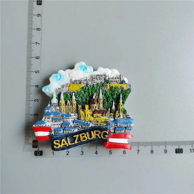 Magneti pentru frigider Monaco Croația Suedia Nepal Germania Franța Spania Kuweit World Tourist Suvenir Collection autocolante pentru frigider
