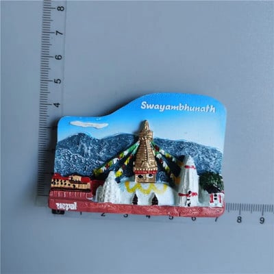 Magneti pentru frigider Monaco Croația Suedia Nepal Germania Franța Spania Kuweit World Tourist Suvenir Collection autocolante pentru frigider