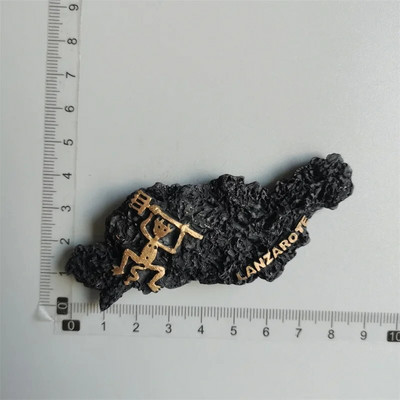 Hispaania külmkapimagnetid Lanzarote reisisuveniirid Külmkapi kleebis Hispaania turismikollektsioon Kodukaunistus Käe kingitus