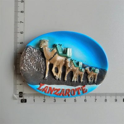 Hispaania külmkapimagnetid Lanzarote reisisuveniirid Külmkapi kleebis Hispaania turismikollektsioon Kodukaunistus Käe kingitus