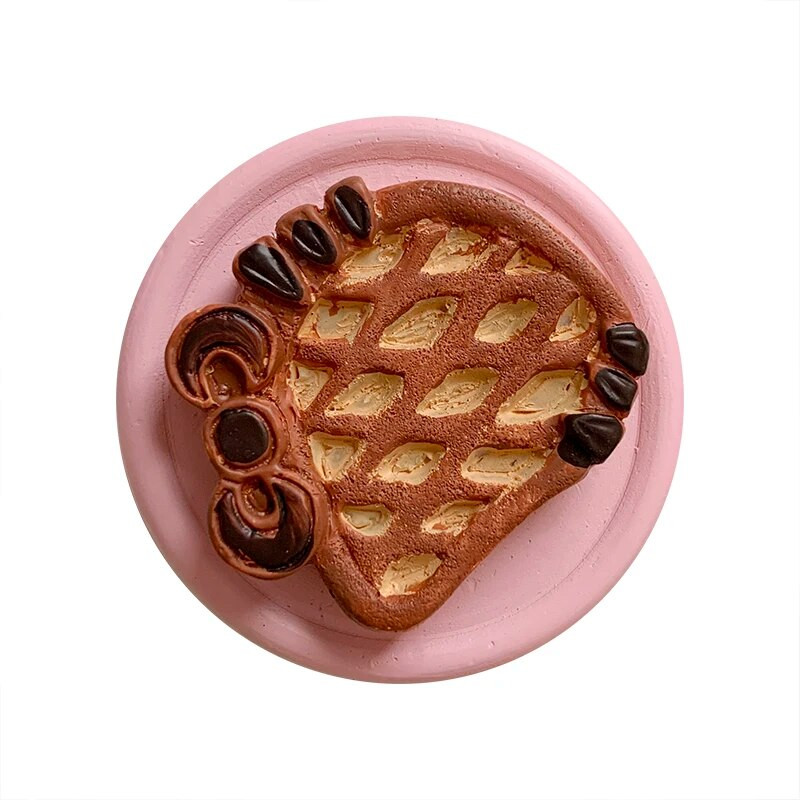 Hrana Magnet za hladnjak Ručno oslikana poslijepodnevna čajna desertna torta 3D magneti za hladnjak Suveniri Magnetske naljepnice za hladnjak Poklon