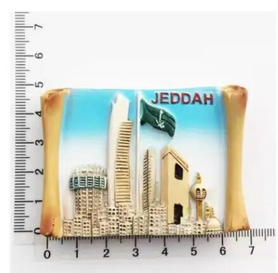 Lähis-Ida Saudi Araabia Külmkapimagnet Bahrein Dammam Madinah Makkah Buraydah Turismikaunistus Vaigu külmkapi kleebis