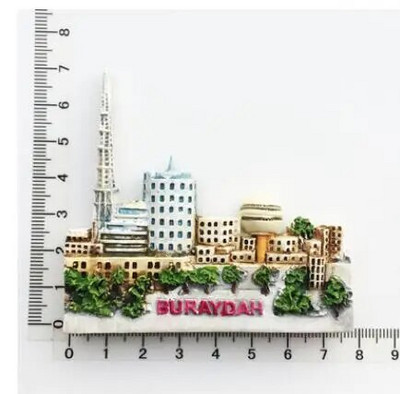 Lähis-Ida Saudi Araabia Külmkapimagnet Bahrein Dammam Madinah Makkah Buraydah Turismikaunistus Vaigu külmkapi kleebis