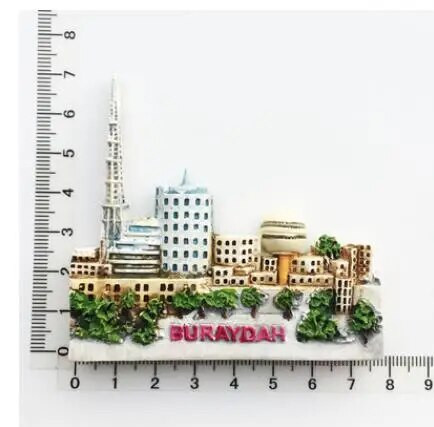 Lähis-Ida Saudi Araabia Külmkapimagnet Bahrein Dammam Madinah Makkah Buraydah Turismikaunistus Vaigu külmkapi kleebis