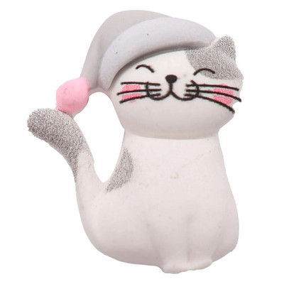 1 tk vaigu loov simulatsioon multikas loomade külmkapi magnetkleebis Värviline Kawaii kassi külmkapi magnetid kaunistuskingitus