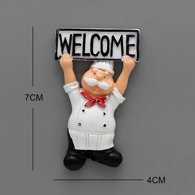 Multifilm loominguline leivakokk külmik magne 3d külmkapimagnetid Multifilmitegelase külmikukleebised kodukaunistamise kingitused