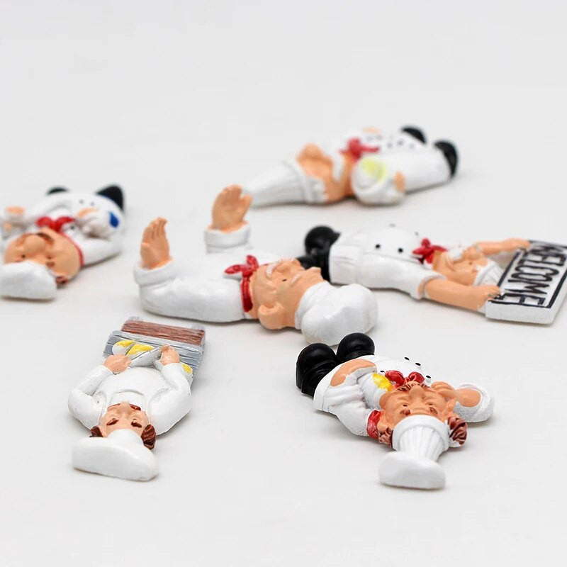 Multifilm loominguline leivakokk külmik magne 3d külmkapimagnetid Multifilmitegelase külmikukleebised kodukaunistamise kingitused