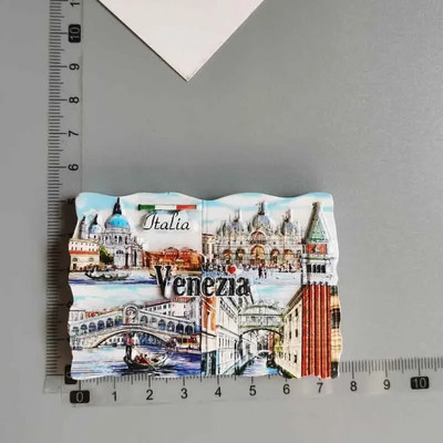 Milano külmkapimagnetid Itaalia maamärk Turismimemoriaal Dekoratiivne käsitöö Kilpkonnad Bussirattamagnet Külmkapimagnetid Kodukaunistus