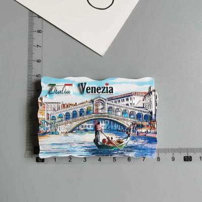 Milano külmkapimagnetid Itaalia maamärk Turismimemoriaal Dekoratiivne käsitöö Kilpkonnad Bussirattamagnet Külmkapimagnetid Kodukaunistus