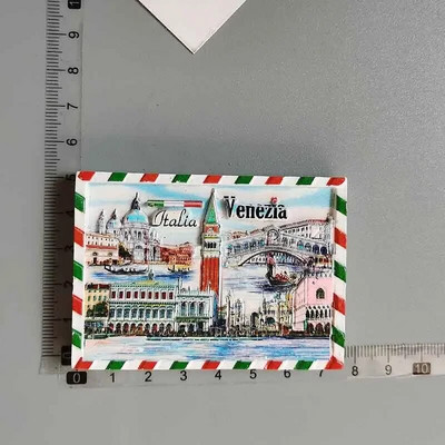 Milano külmkapimagnetid Itaalia maamärk Turismimemoriaal Dekoratiivne käsitöö Kilpkonnad Bussirattamagnet Külmkapimagnetid Kodukaunistus