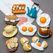 3D loominguline simulatsioon toit armas külmkapp pasta magnetpasta foto magnetiline külmkapimagnetid toakaunistuse kollektsiooni kingitus