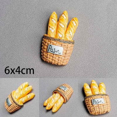 3D loominguline simulatsioon toit armas külmkapp pasta magnetpasta foto magnetiline külmkapimagnetid toakaunistuse kollektsiooni kingitus