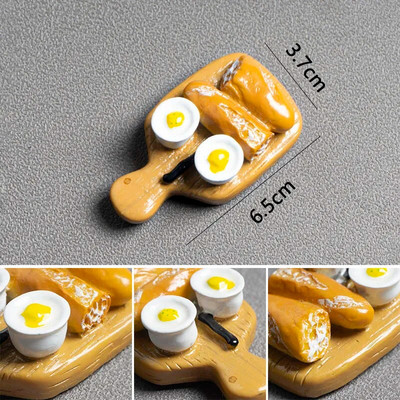 3D loominguline simulatsioon toit armas külmkapp pasta magnetpasta foto magnetiline külmkapimagnetid toakaunistuse kollektsiooni kingitus